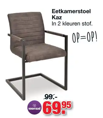 Budget Home Store Eetkamerstoel Kaz aanbieding