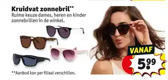 Kruidvat Kruidvat zonnebril aanbieding