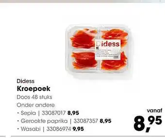 HANOS Didess kroepoek aanbieding