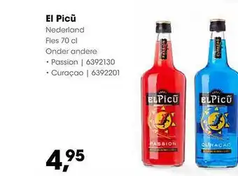 HANOS El picũ passion of curaçao aanbieding