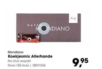 HANOS Mondiano koekjesmix allerhande aanbieding