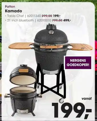 HANOS Patton kamado aanbieding