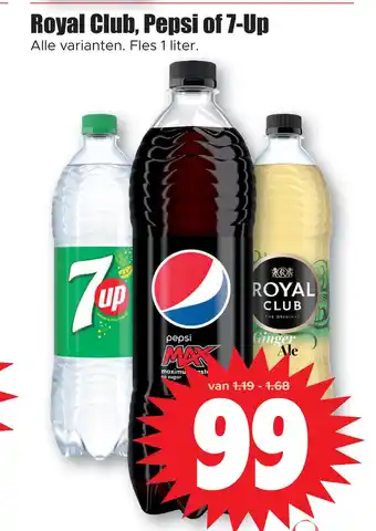 Dirk Royal club, pepsi of 7-up aanbieding