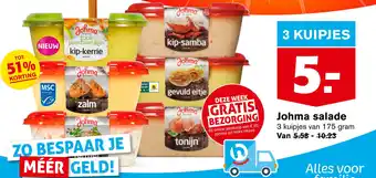 Hoogvliet Johma salade aanbieding