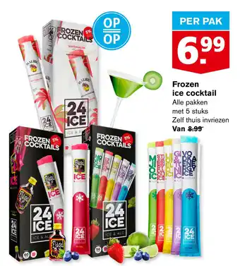 Hoogvliet Frozen ice cocktail aanbieding