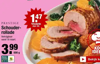 ALDI Prestige Schouderrollade 600g aanbieding