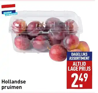 ALDI Hollandse pruimen aanbieding