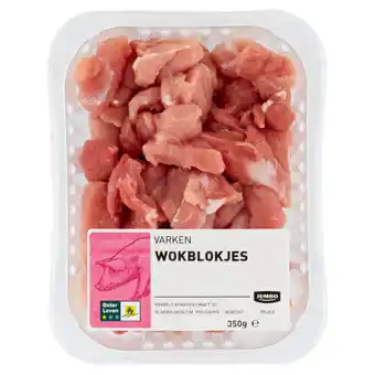 Jumbo Jumbo varken wokblokjes 350g aanbieding