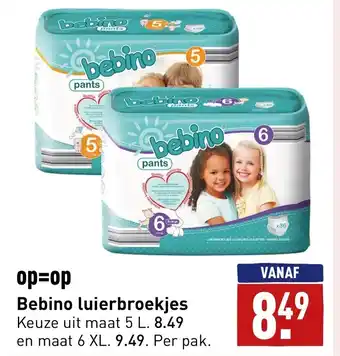 ALDI Bebino luierbroekjes aanbieding
