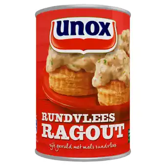 Jumbo Unox ragout rundvlees 400g aanbieding