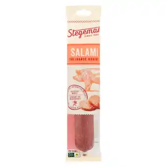 Jumbo Stegeman salami italiaanse kruiden 200g aanbieding