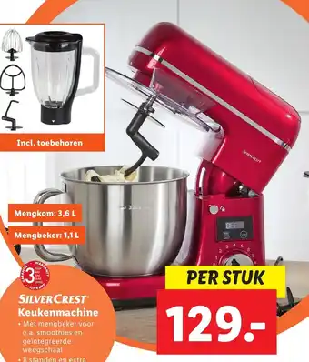 Lidl Silvercrest Keukenmachine per stuk aanbieding