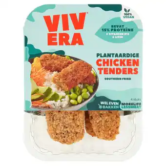 Jumbo Vivera plantaardige chicken tenders 4 stuks 200g aanbieding