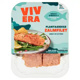 Jumbo Vivera plantaardige zalmfilet 2 stuks 200g aanbieding