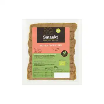 Jumbo Smaakt bio seitan worstjes 200g aanbieding