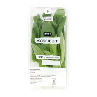 Jumbo Jumbo basilicum vers 20g aanbieding