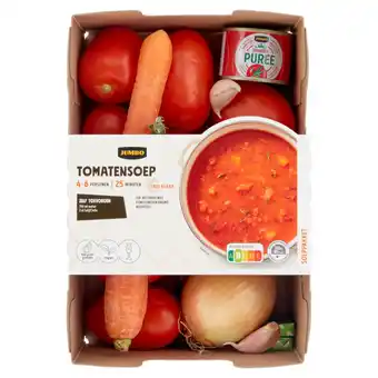 Jumbo Jumbo soeppakket tomatensoep 4 personen aanbieding