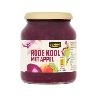 Jumbo Jumbo rode kool met appel 340g aanbieding