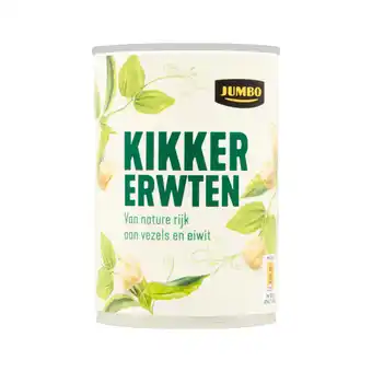 Jumbo Jumbo kikkererwten 410g aanbieding