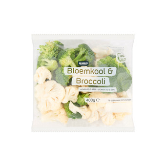 Jumbo Jumbo bloemkool & broccoli 400g aanbieding