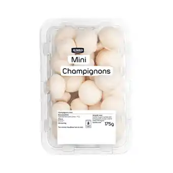 Jumbo Jumbo mini champignons 175g aanbieding