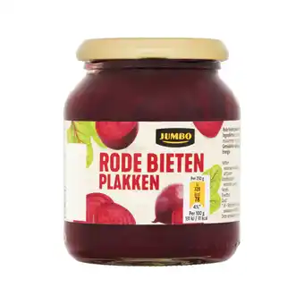 Jumbo Jumbo rode bieten plakken 340g aanbieding