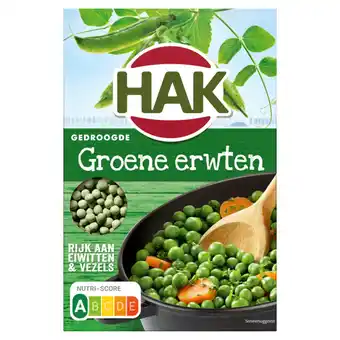 Jumbo Hak gedroogde groene erwten 500g aanbieding