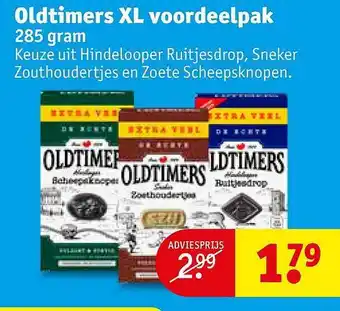 Kruidvat Oldtimers xl voordeelpak aanbieding