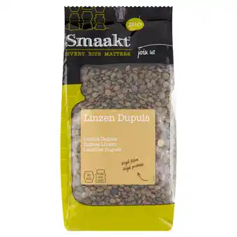 Jumbo Smaakt bio linzen dupuis 400g aanbieding