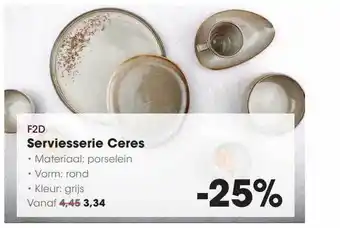 HANOS F2d serviesserie ceres aanbieding