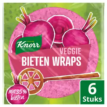 Jumbo Knorr groente wrap bieten 6 stuks aanbieding