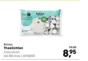 HANOS Bolsius theelichten aanbieding