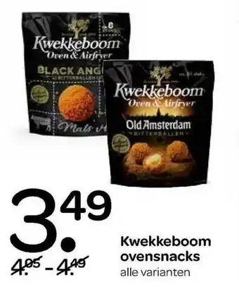 Spar Kwekkeboom ovensnacks aanbieding