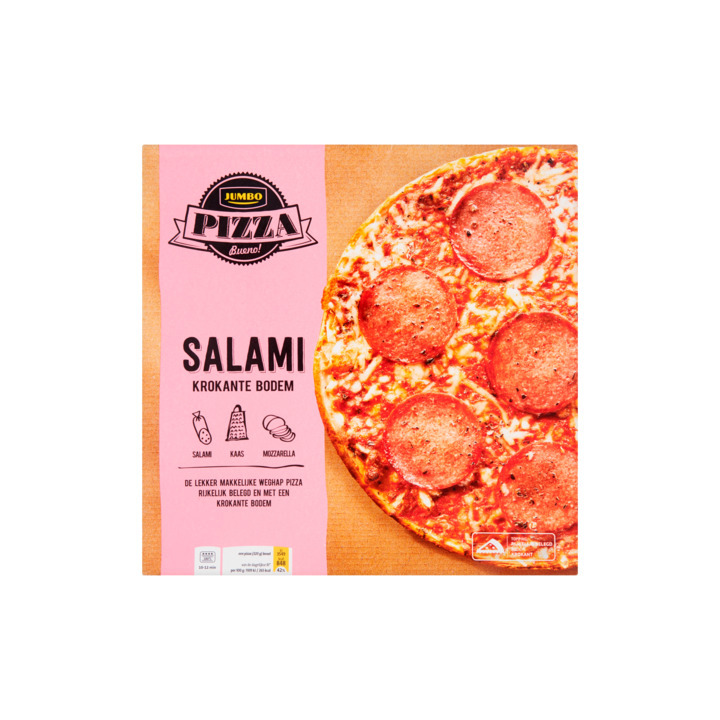 Jumbo pizza salami 320g aanbieding bij Jumbo