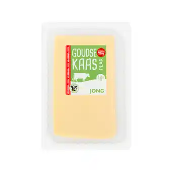 Jumbo Goudse kaas jong 48+ plakken voordeelverpakking 400g aanbieding