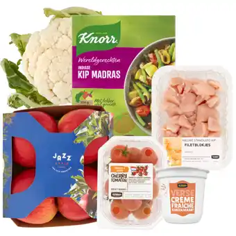 Jumbo Knorr wereldgerechten kip madras pakket - extra groenten 2-3 personen aanbieding