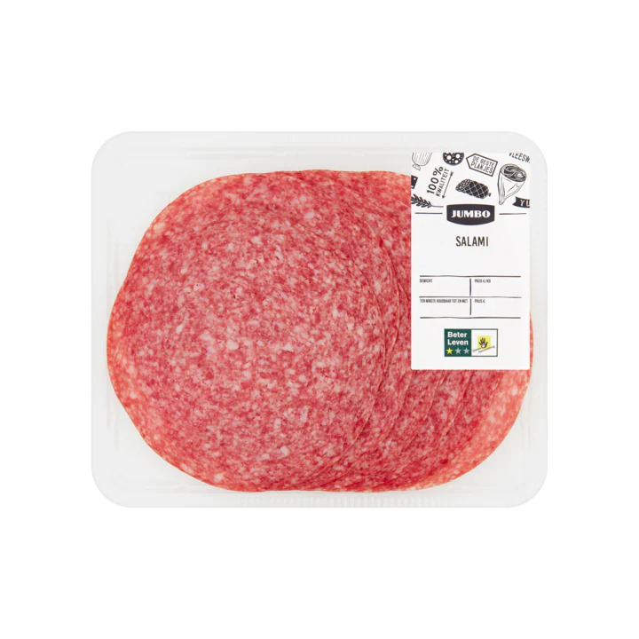 Jumbo salami ca. 100g aanbieding bij Jumbo