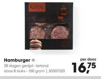 HANOS Hamburger aanbieding