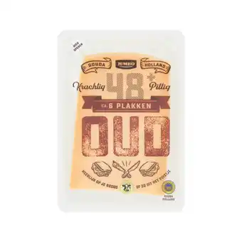 Jumbo Jumbo oude kaas 48+ plakken 190g aanbieding