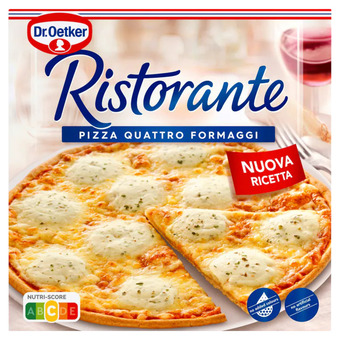 Jumbo Dr. oetker ristorante pizza quattro formaggi 340g aanbieding