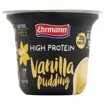 Jumbo Ehrmann high protein vanilla pudding 200g aanbieding