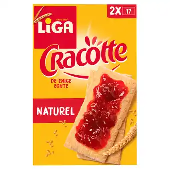 Jumbo Liga cracotte crackers naturel 250g aanbieding