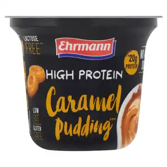 Jumbo Ehrmann high protein caramel pudding 200g aanbieding