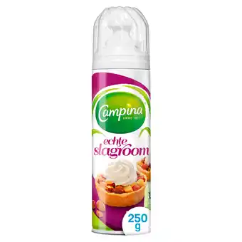 Jumbo Campina echte slagroom 250 g spuitbus aanbieding