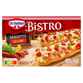 Jumbo Dr. oetker bistro classique baguette salami 2 x 125g aanbieding