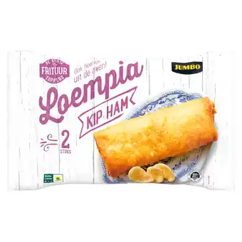 Jumbo Jumbo loempia met kip en ham 2 stuks aanbieding