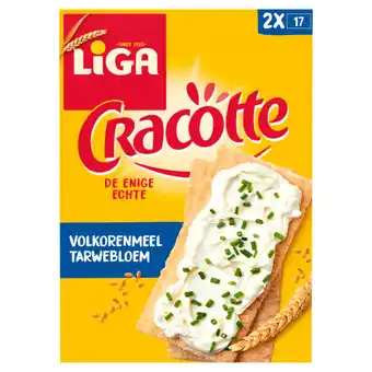 Jumbo Liga cracotte crackers volkoren 250g aanbieding