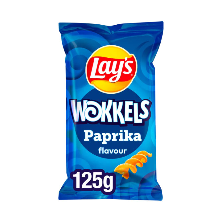 Lay's wokkels paprika chips 125gr aanbieding bij Jumbo