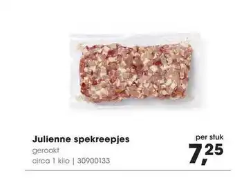 HANOS Julienne spekreepjes aanbieding