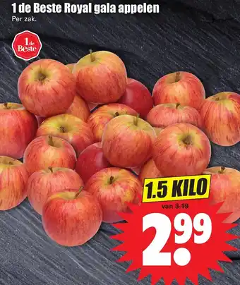 Dirk 1 de Beste Royal gala appelen 1.5kg aanbieding